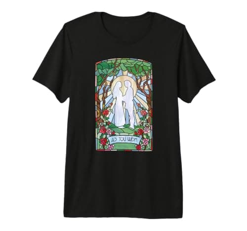 Westley and Buttercup Stained Glass T-Shirt
