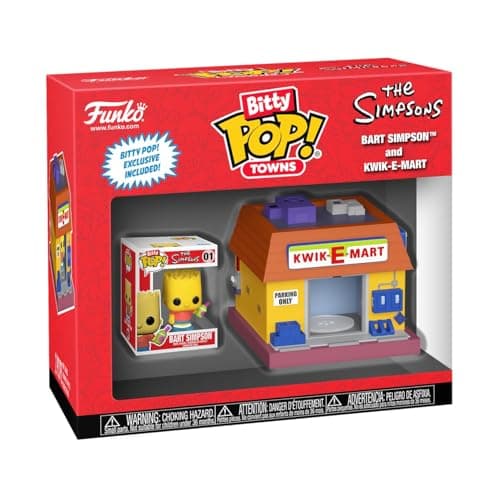 Funko Pop! Bart Simpson and Kwik-E-Mart