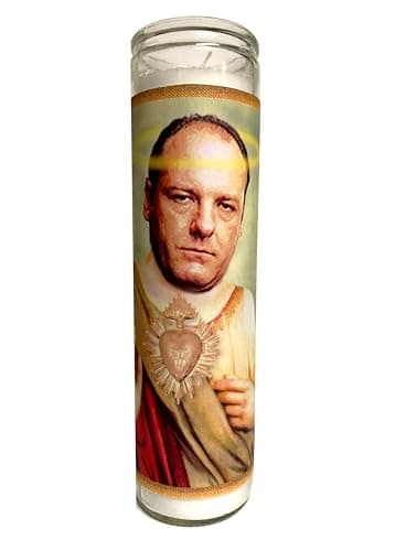 Tony Soprano Parody Prayer Candle