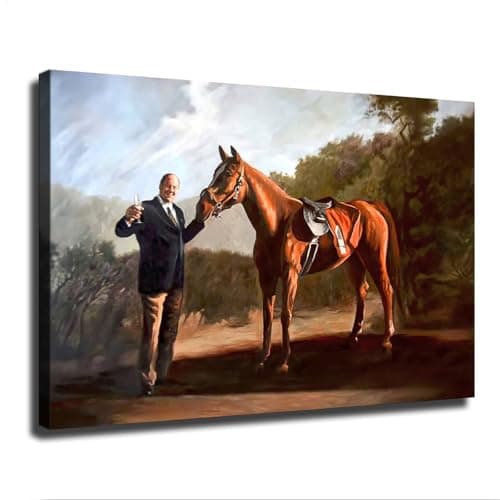 Tony Soprano with Pie-o-my Canvas Art