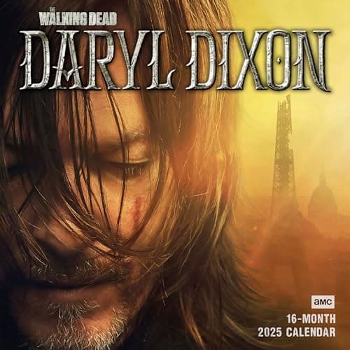 Daryl Dixon 2025 Wall Calendar
