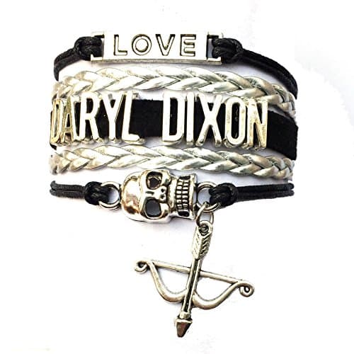 Braided Daryl Dixon Skull Bracelet