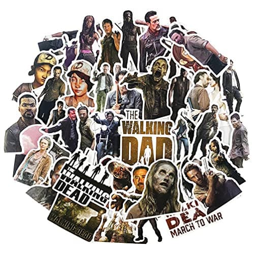 TWD Zombie Character Stickers