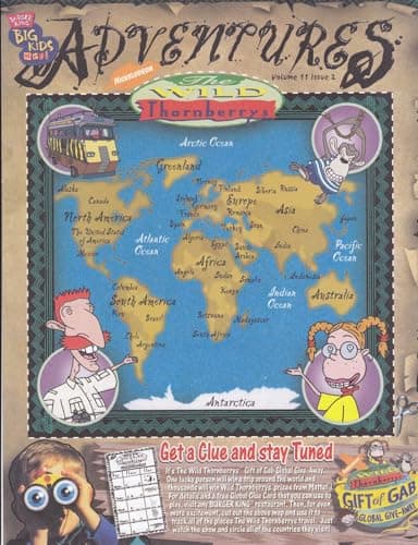 Wild Thornberrys Burger King Comic