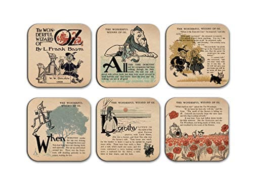 Wonderful Wizard of Oz Six-Coaster Set