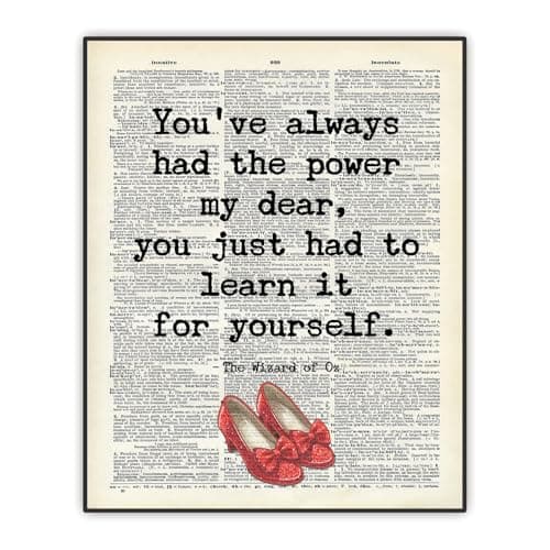 You’ve Always Had the Power Oz Art Print
