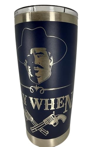 Doc Holliday "Say When" Insulated Tumbler with Lid
