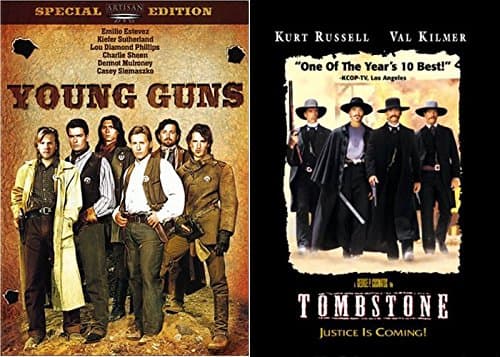 Tombstone and Young Guns DVD Double Feature