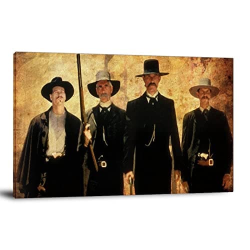 Tombstone Movie Canvas Wall Art