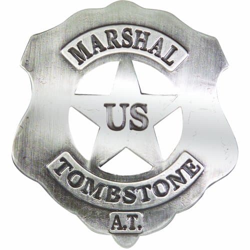 Tombstone U.S. Marshal Replica Badge