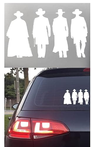Wyatt Earp and Doc Holliday Vinyl Decal