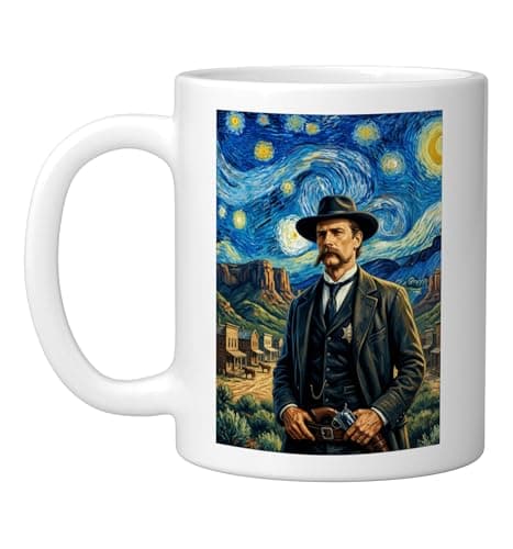 Wyatt Earp Western Ceramic Mug