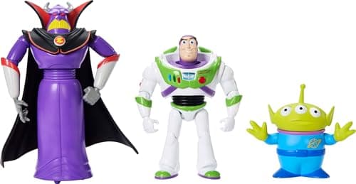 Buzz Lightyear, Zurg & Alien Action Figures