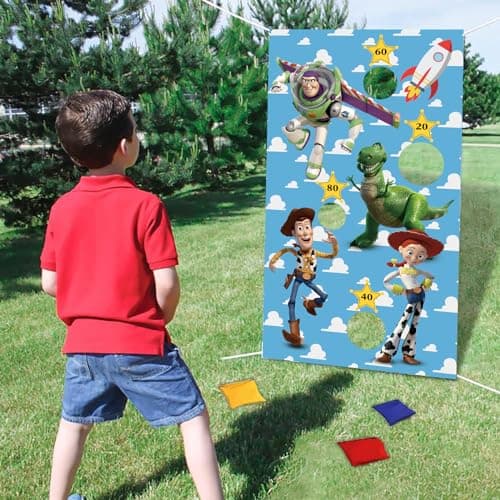 Cowboy Toss Game with Bean Bags