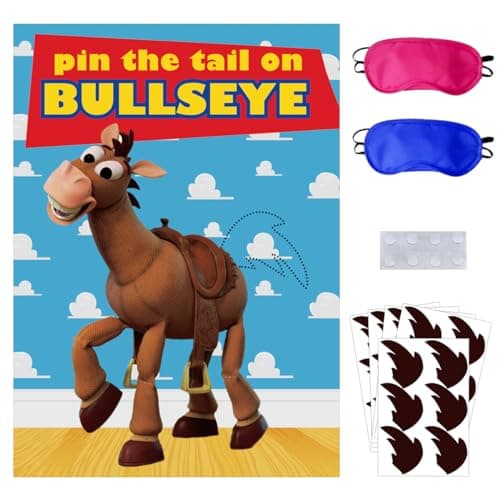 Pin The Tail on Bullseye Party Game