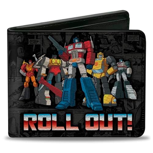 Buckle-Down Transformers bifold wallet
