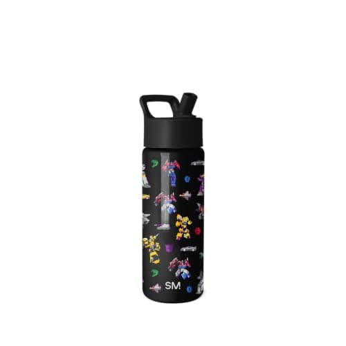 Simple Modern Transformers kids water bottle