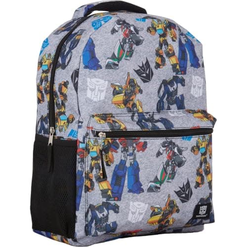 Transformers character backpack