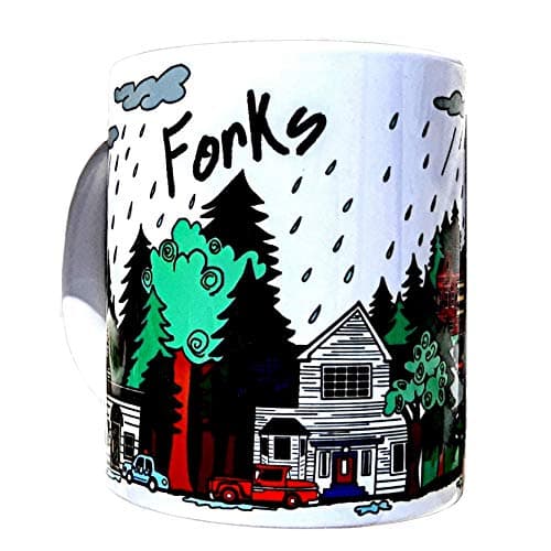 Forks, Washington Twilight ceramic mug