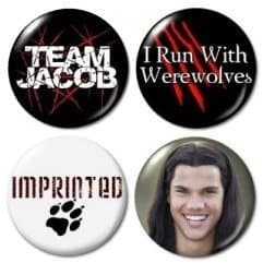 Team Jacob mini button