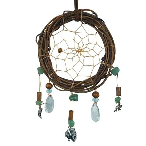 Twilight-inspired rattan dreamcatcher