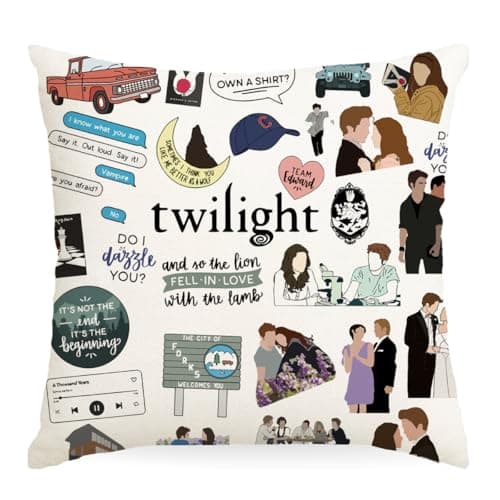 Twilight-themed pillow cover