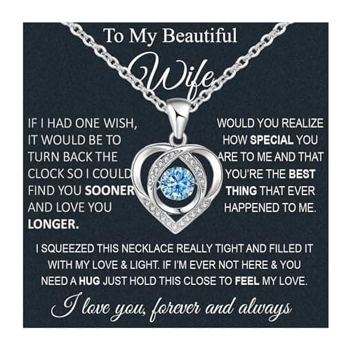 Soulmate Necklace with Message Card and LED Box