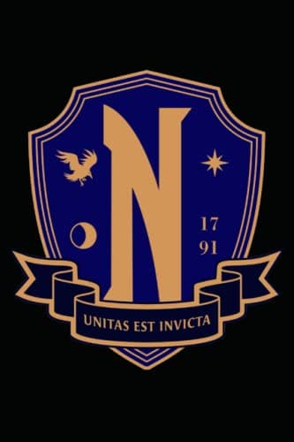Nevermore Academy College-Ruled Notebook