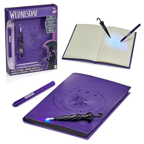 Wednesday Nightshade Society Secret Reveal Journal Set