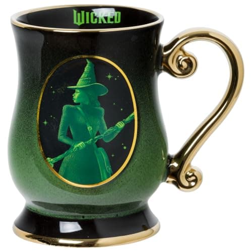 Wicked Elphaba Embossed Ceramic Mug