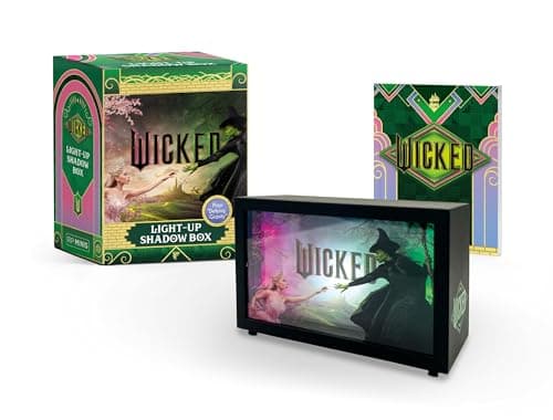Wicked Light-Up "Defying Gravity" Shadow Box