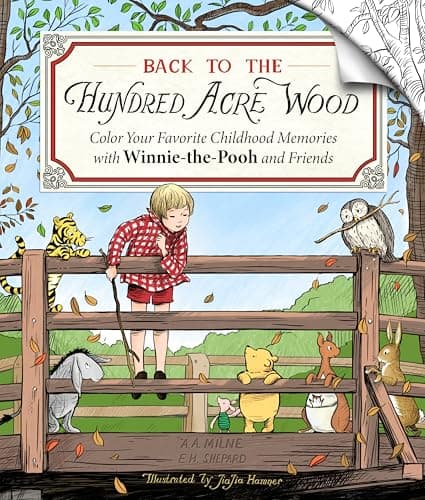 Back to the Hundred Acre Wood Coloring Book