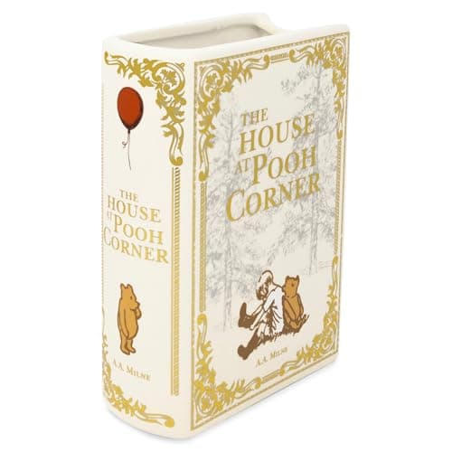 The House at Pooh Corner Book-Shaped Vase