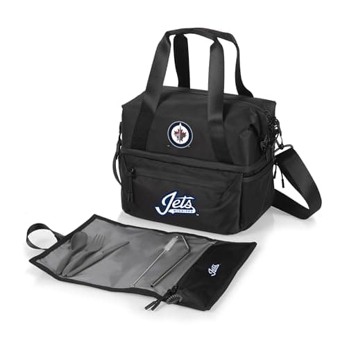 Winnipeg Jets Lunch Cooler with Utensils