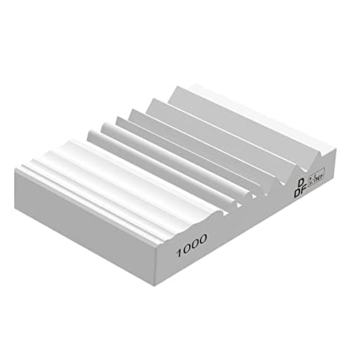 1000-grit grooved carving sharpener