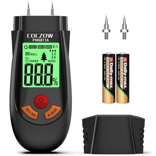 Pin-type wood moisture meter