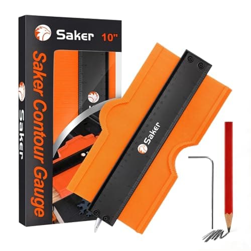 Saker 10-inch locking contour gauge