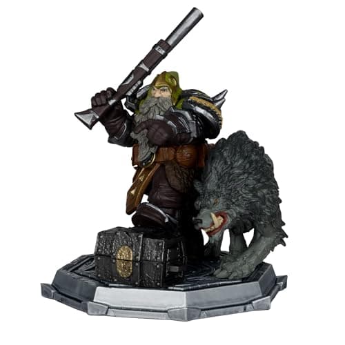 Dwarf Hunter Beast Master Figure