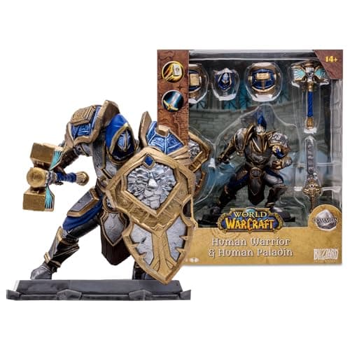 Human Warrior/Paladin Figure