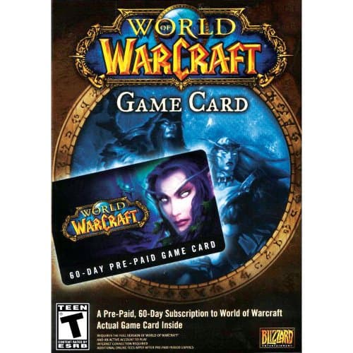 World of Warcraft 60-Day Time Card