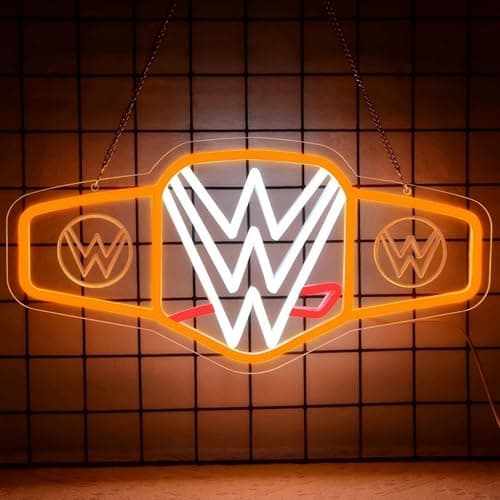 Wrestling Championship Belt LED Neon Sign