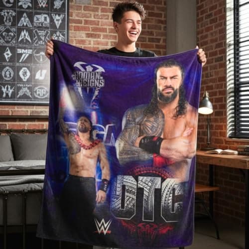 WWE Roman Reigns Throw Blanket