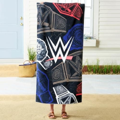 WWE Wrestling Cotton Beach Towel