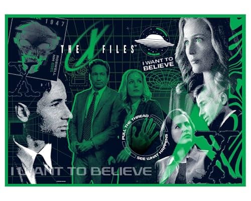 The X-Files I Want to Believe 1,000-Piece Jigsaw Puzzle