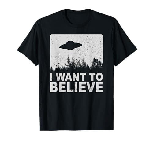 I Want To Believe UFO T-Shirt