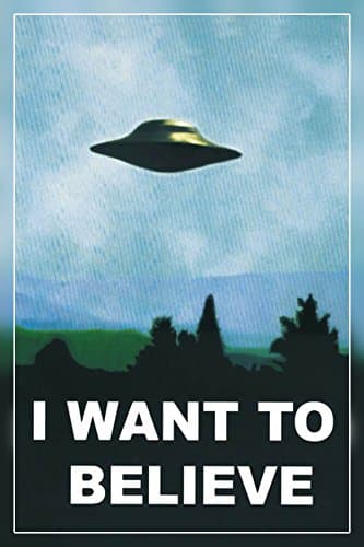 X-Files I Want to Believe Poster