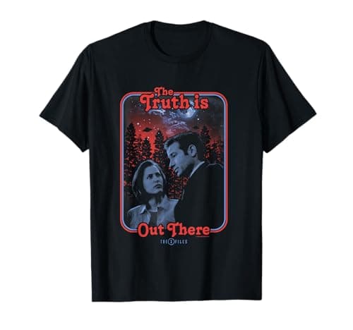 X-Files Retro Comic Logo T-Shirt