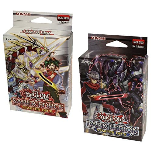 Yu-Gi-Oh! Saber Force and Dark Legion Starter Decks