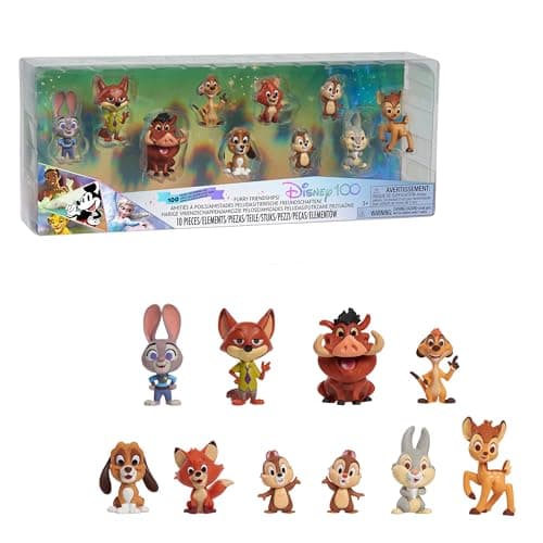 Disney 100 Years of Furry Friendships Figure Set