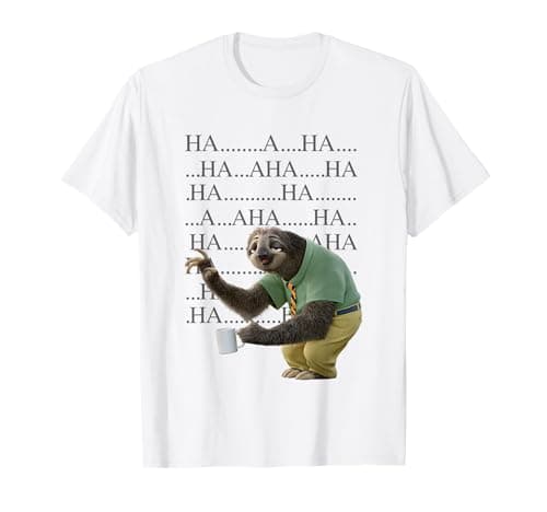 Laughing Flash Sloth T-Shirt